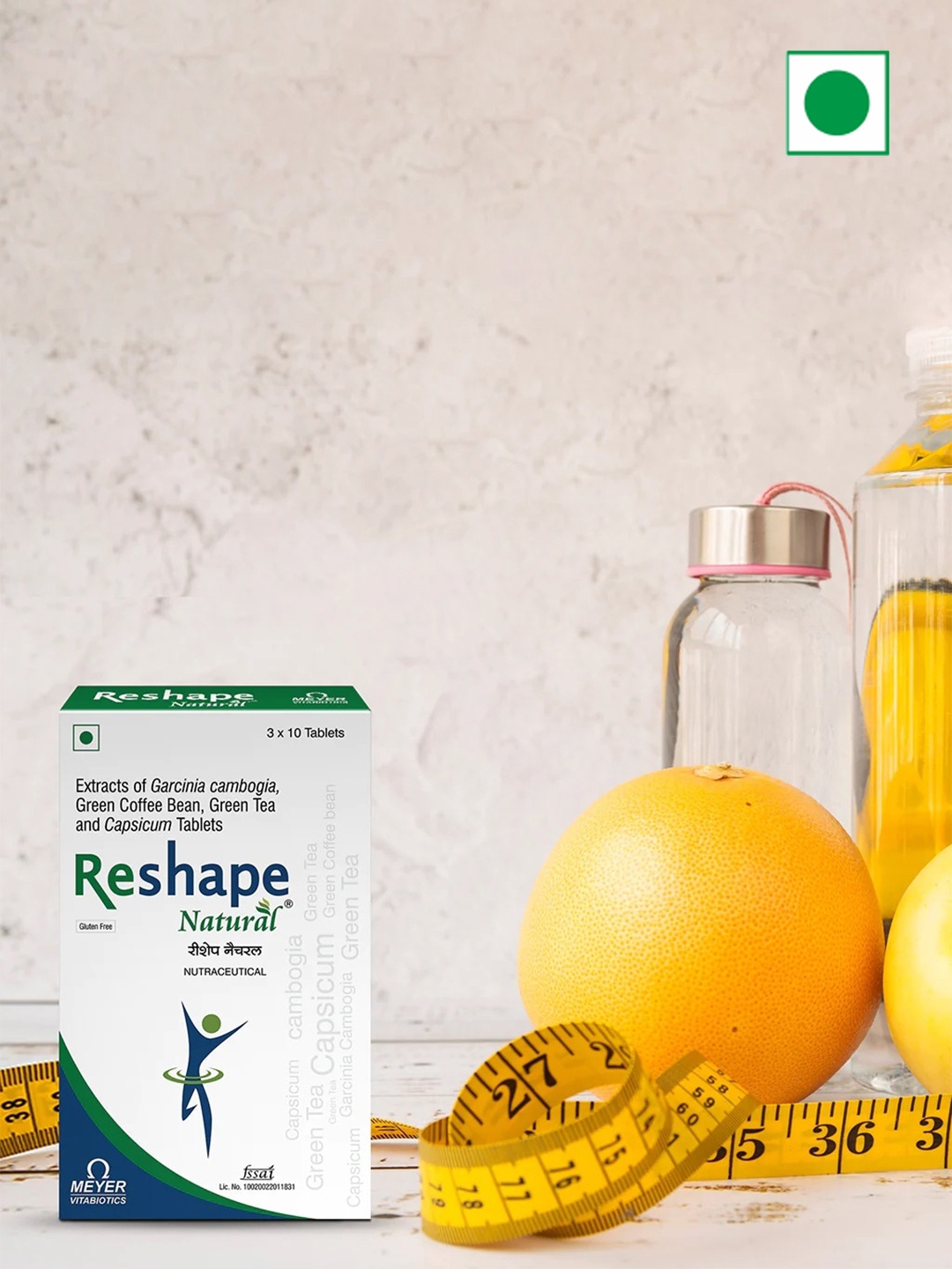 

Vitabiotics Reshape Natural Nutraceutical Tablets- 30 Tablets, Na