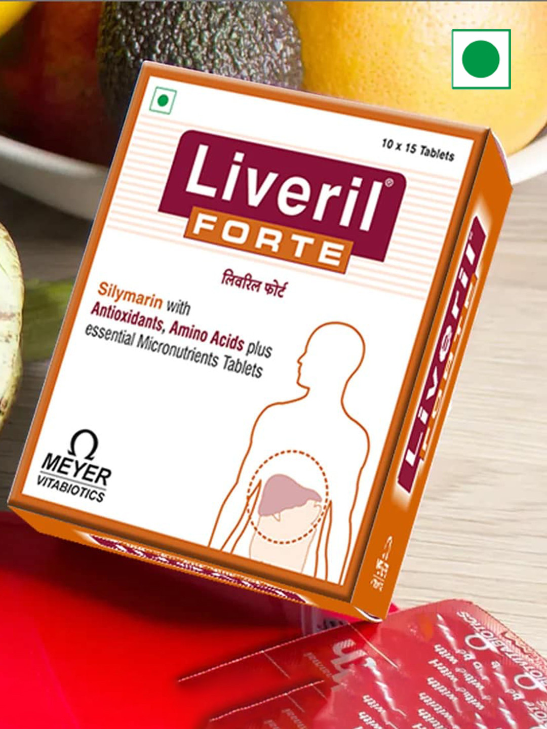 

Vitabiotics Liveril Forte Micronutrients Tablets-150 Tablets, Na
