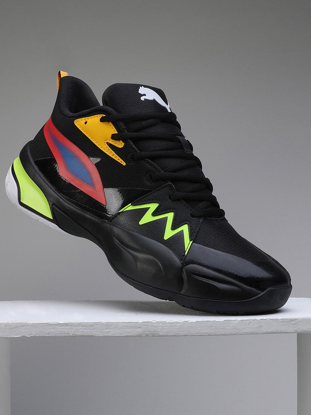 

Puma Unisex Genetics Basketball Shoes, Black