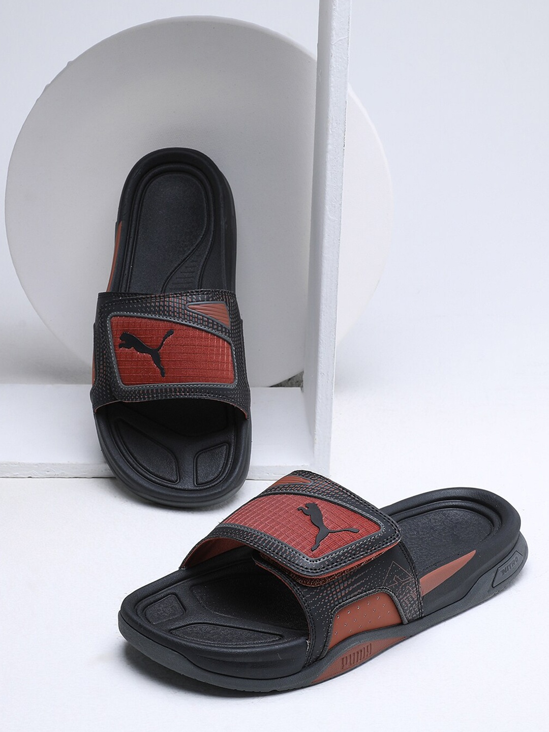 

Puma Men Dream Nitro Future Ultimate Sliders, Black