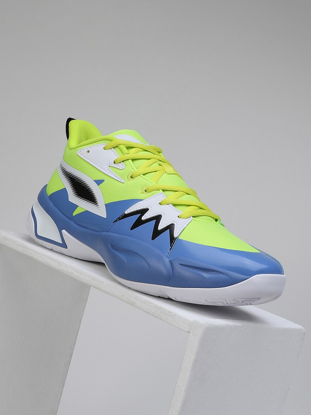 

Puma Unisex Genetics Basketball Shoes, Lime green