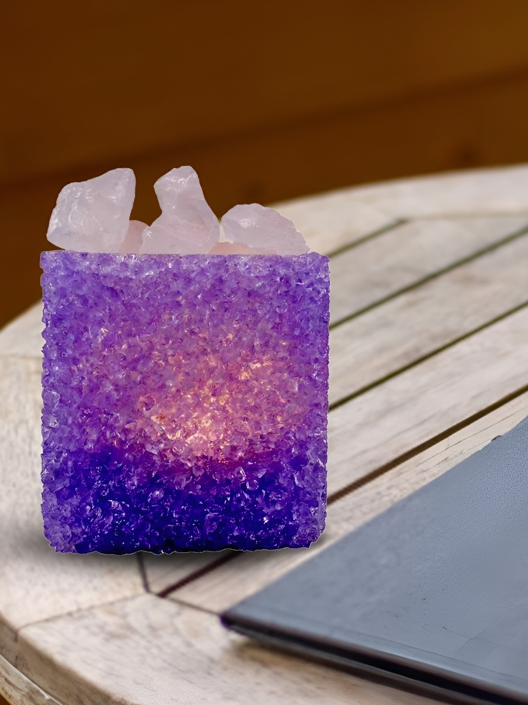 

Kookee Blue Aroma Oil Diffusers With Essential Oil 10 ml, Purple