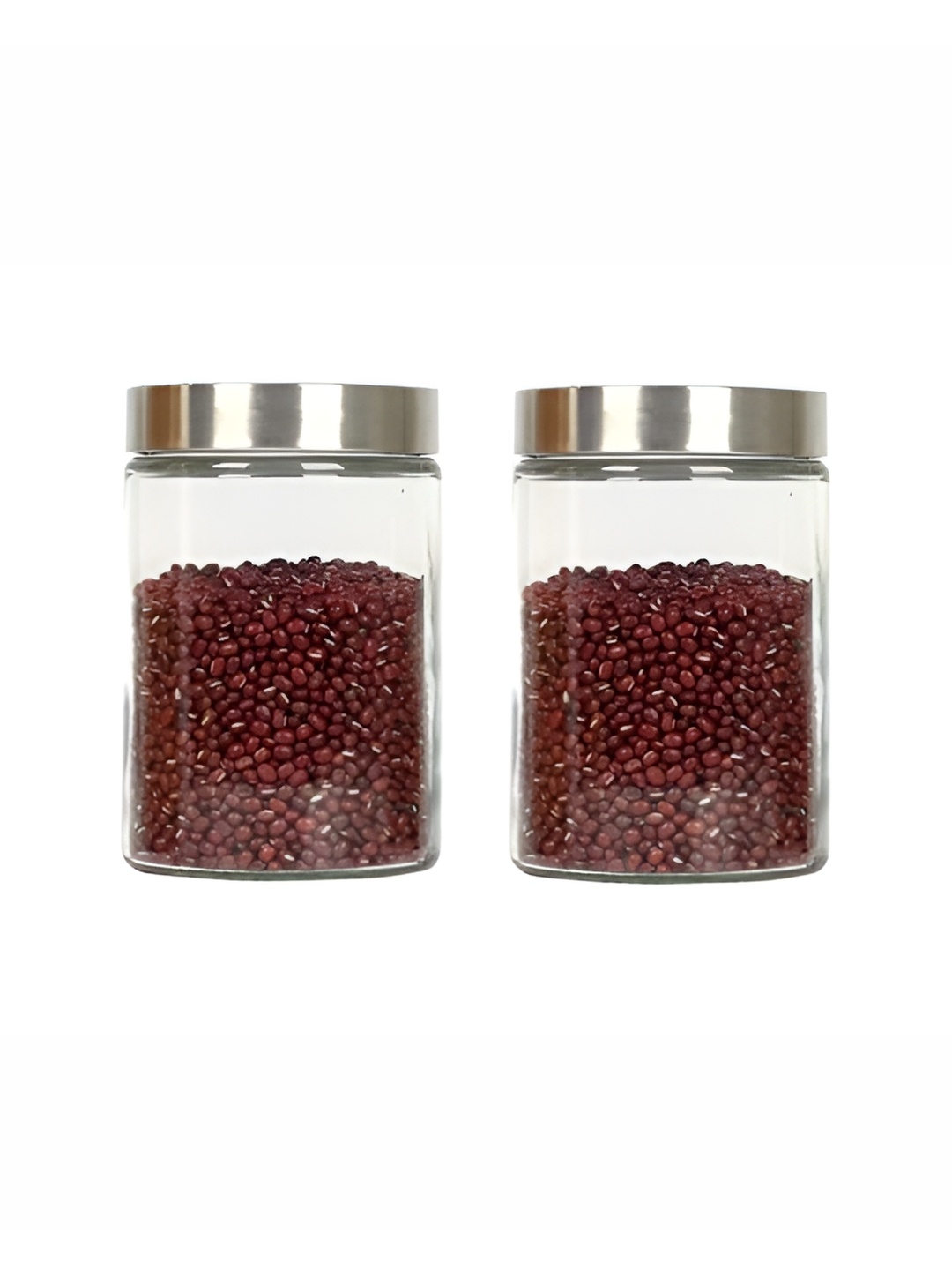 

Femora Transparent 2 Pieces Borosilicate Dishwasher Safe Food Containers 550 ml Each