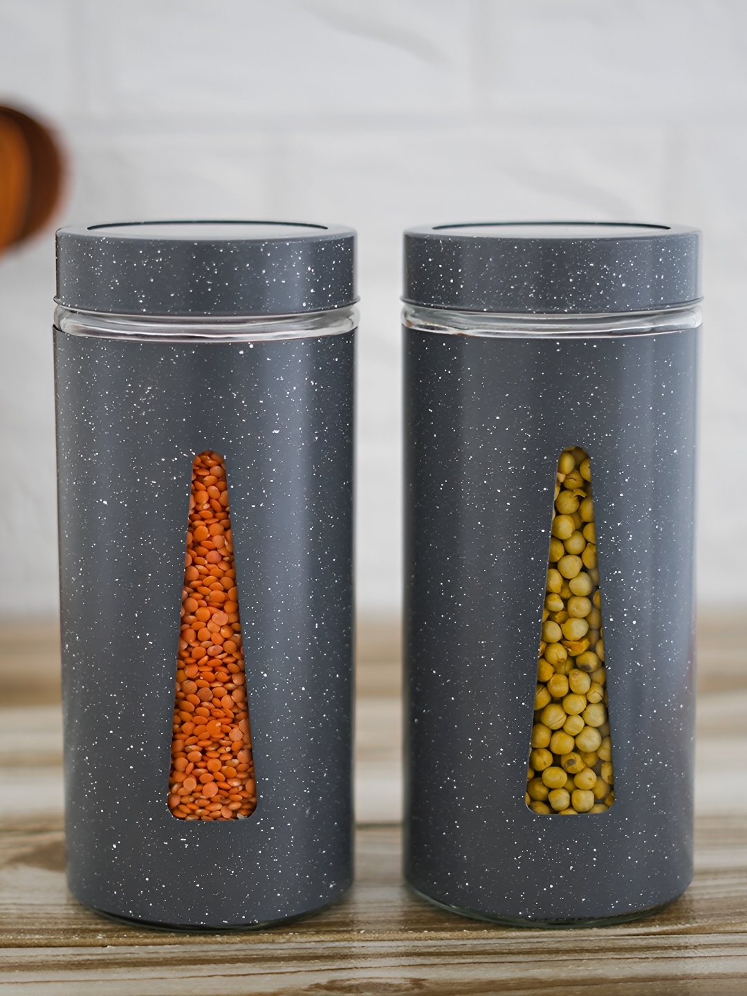 

Femora Transparent 2 Pieces Borosilicate Glass Dishwasher Safe Food Containers 1.3 L Each