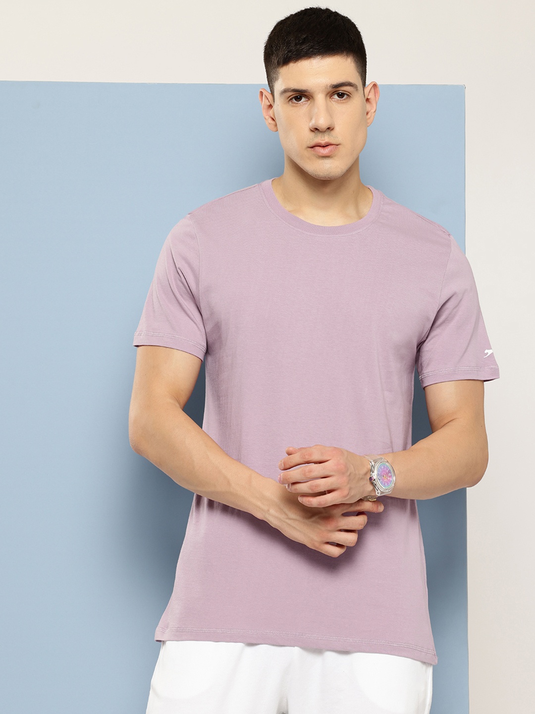 

Slazenger Men T-shirt, Mauve