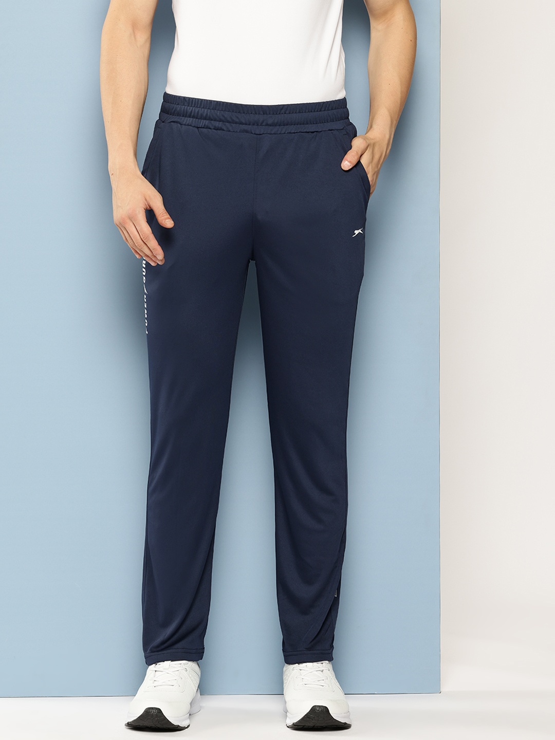

Slazenger Men Ultra-Dry Track Pants, Navy blue