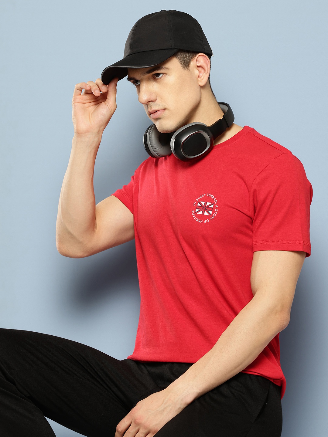 

Slazenger Pure Cotton T-shirt, Red