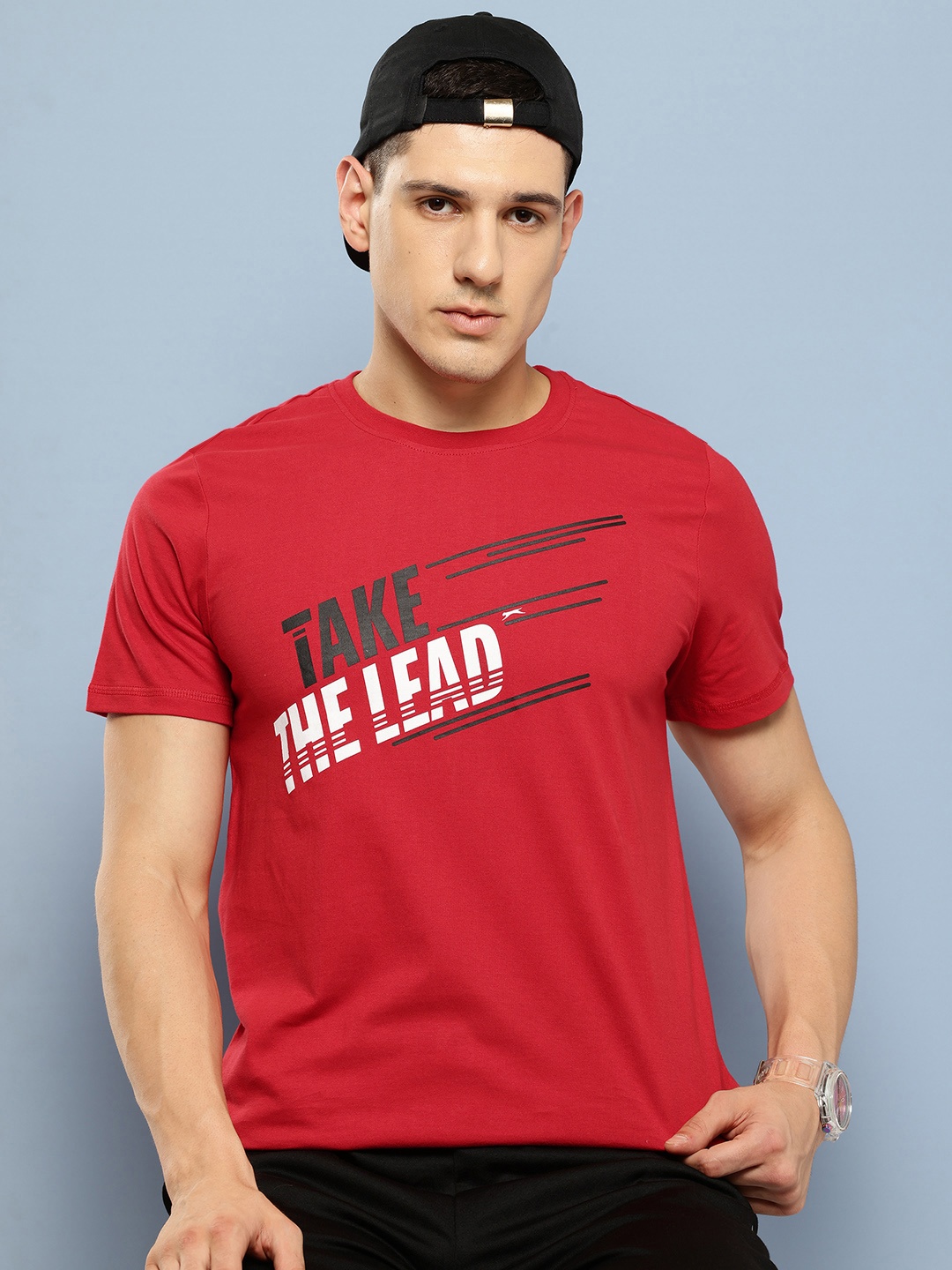 

Slazenger Typography Pure Cotton T-shirt, Red
