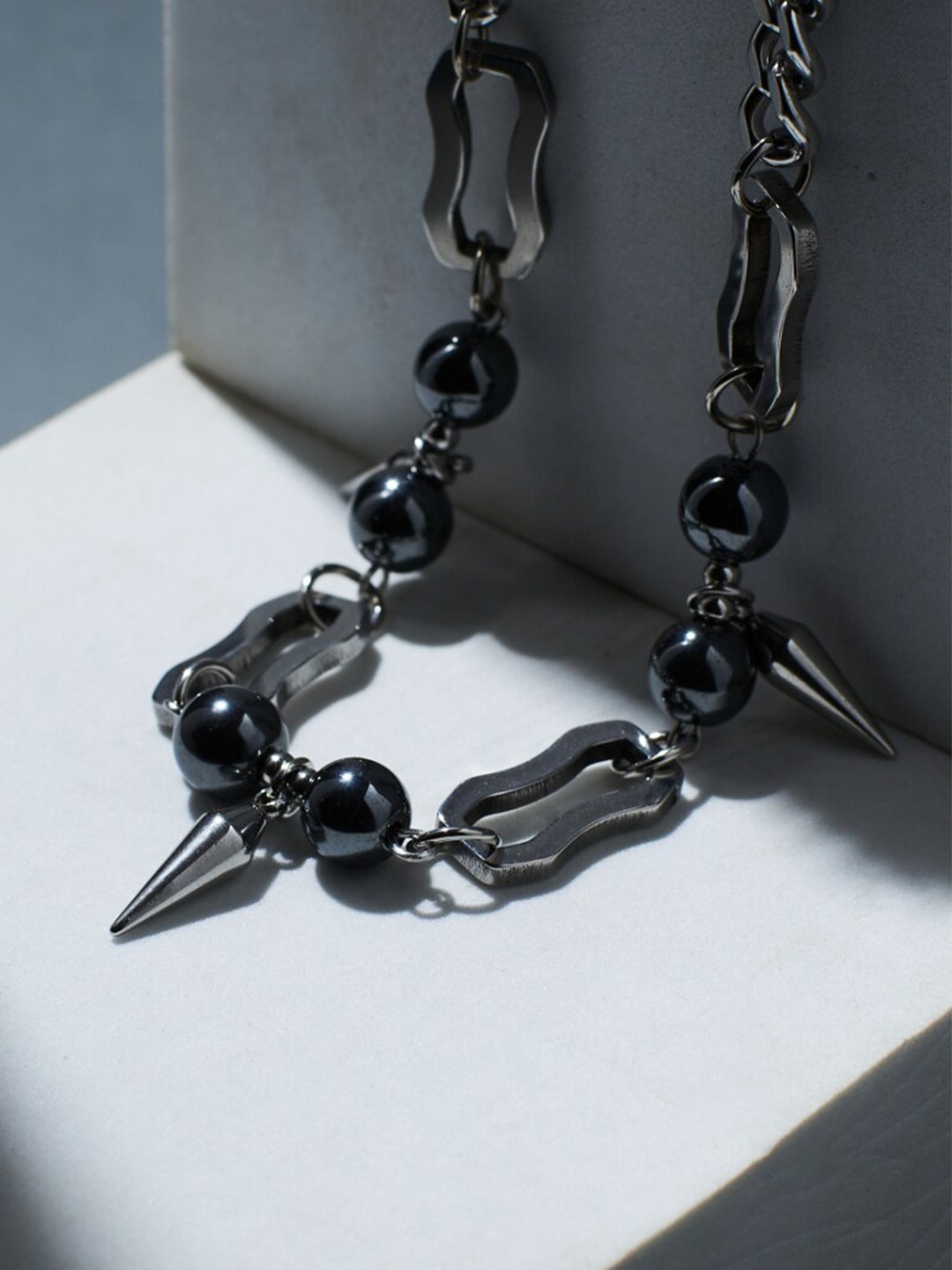 

SALTY Men Stainless Steel Rocky Randhawa Silver Chain