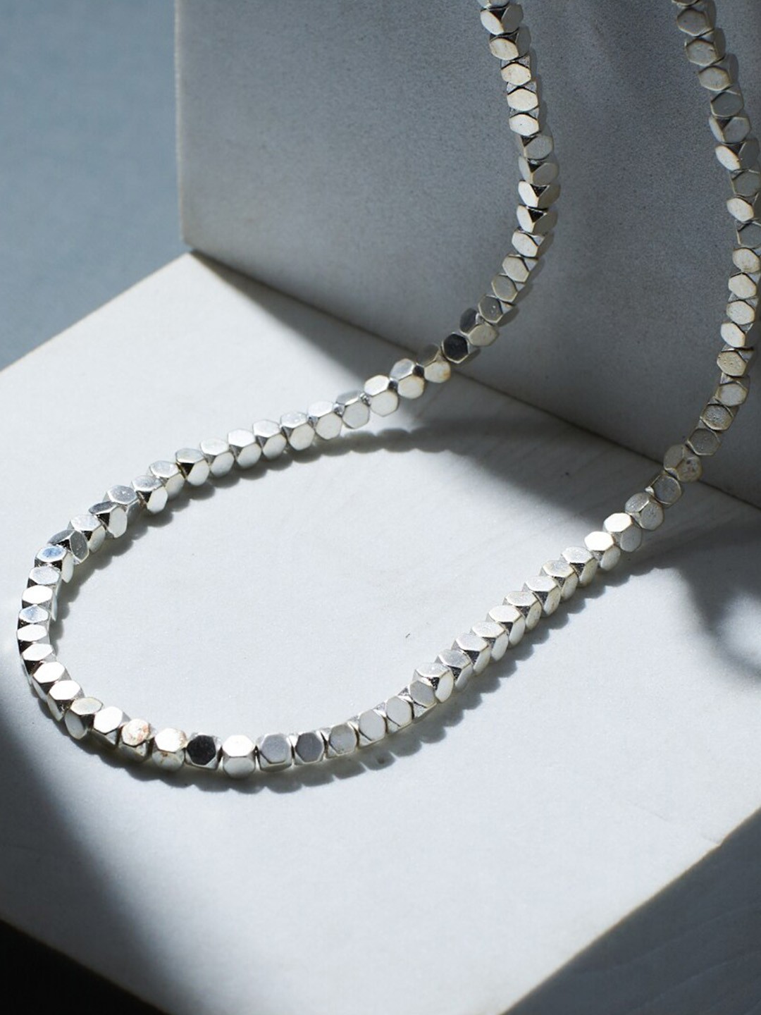 

SALTY Men Stainless Steel Chain, Silver
