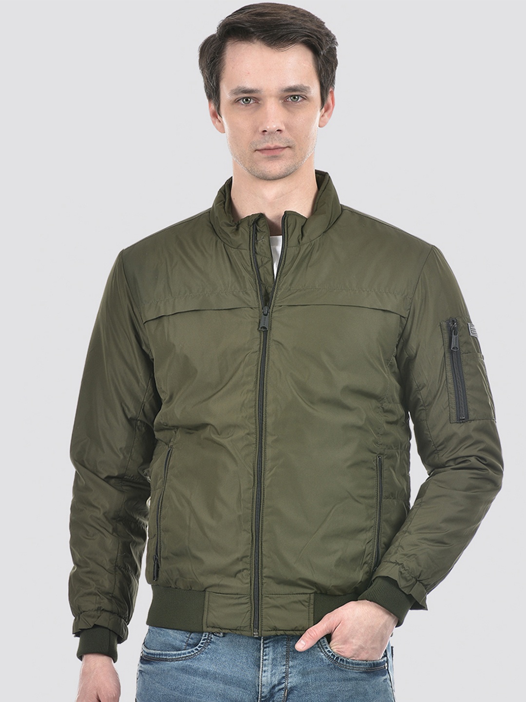 

Numero Uno Lightweight Open Front Jacket, Green