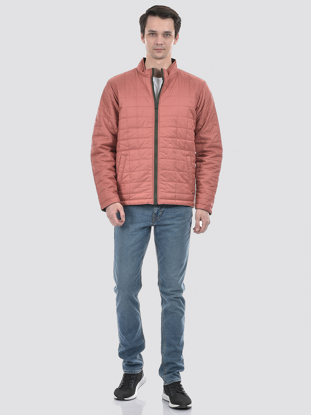 

Numero Uno Reversible Bomber Jacket, Pink
