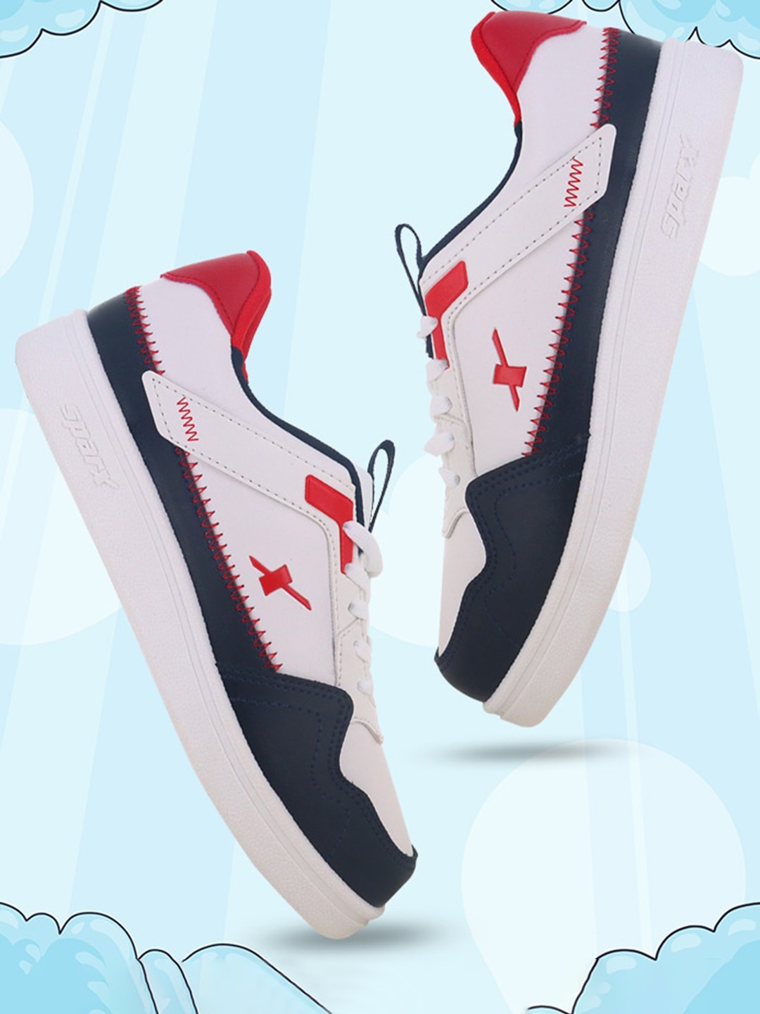 

Sparx Boys Colourblocked Sneakers, Pink
