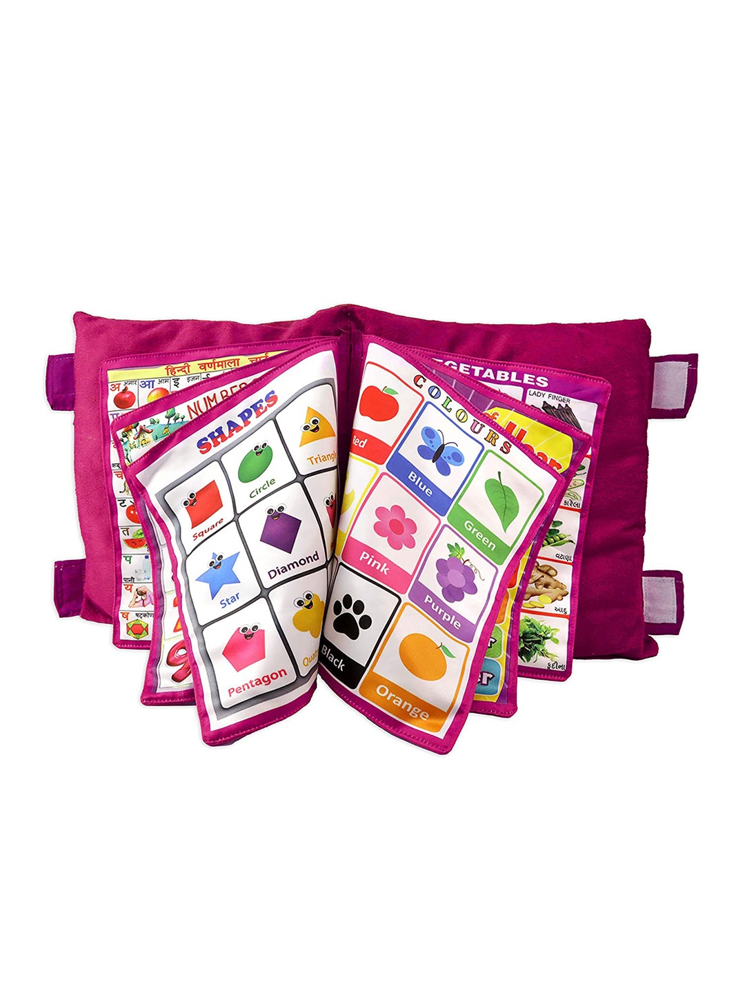 

ADKD Learning Pillow Cum Cloth Book, Assorted
