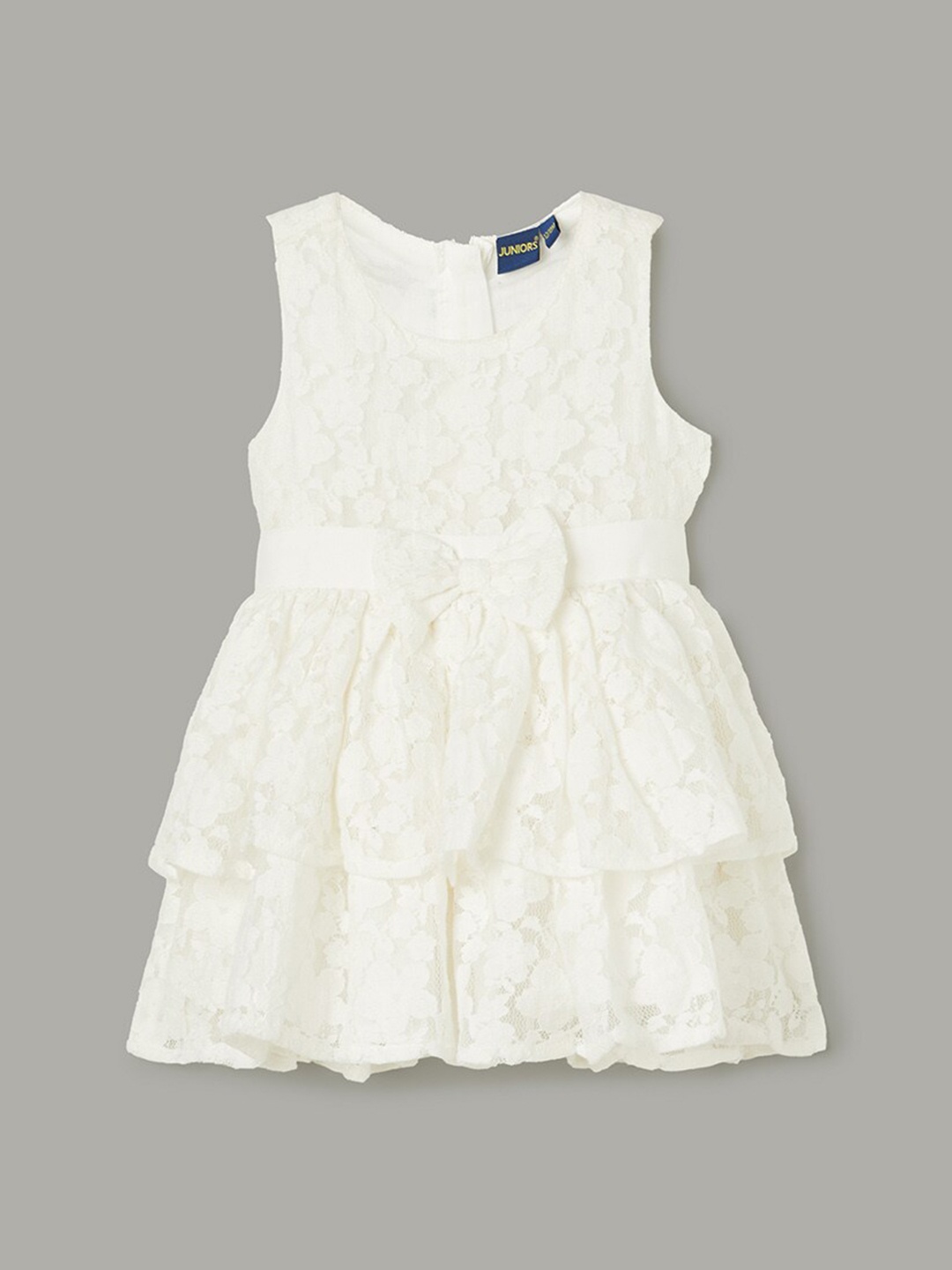 

Juniors by Lifestyle Girls Fit & Flare Dress, White