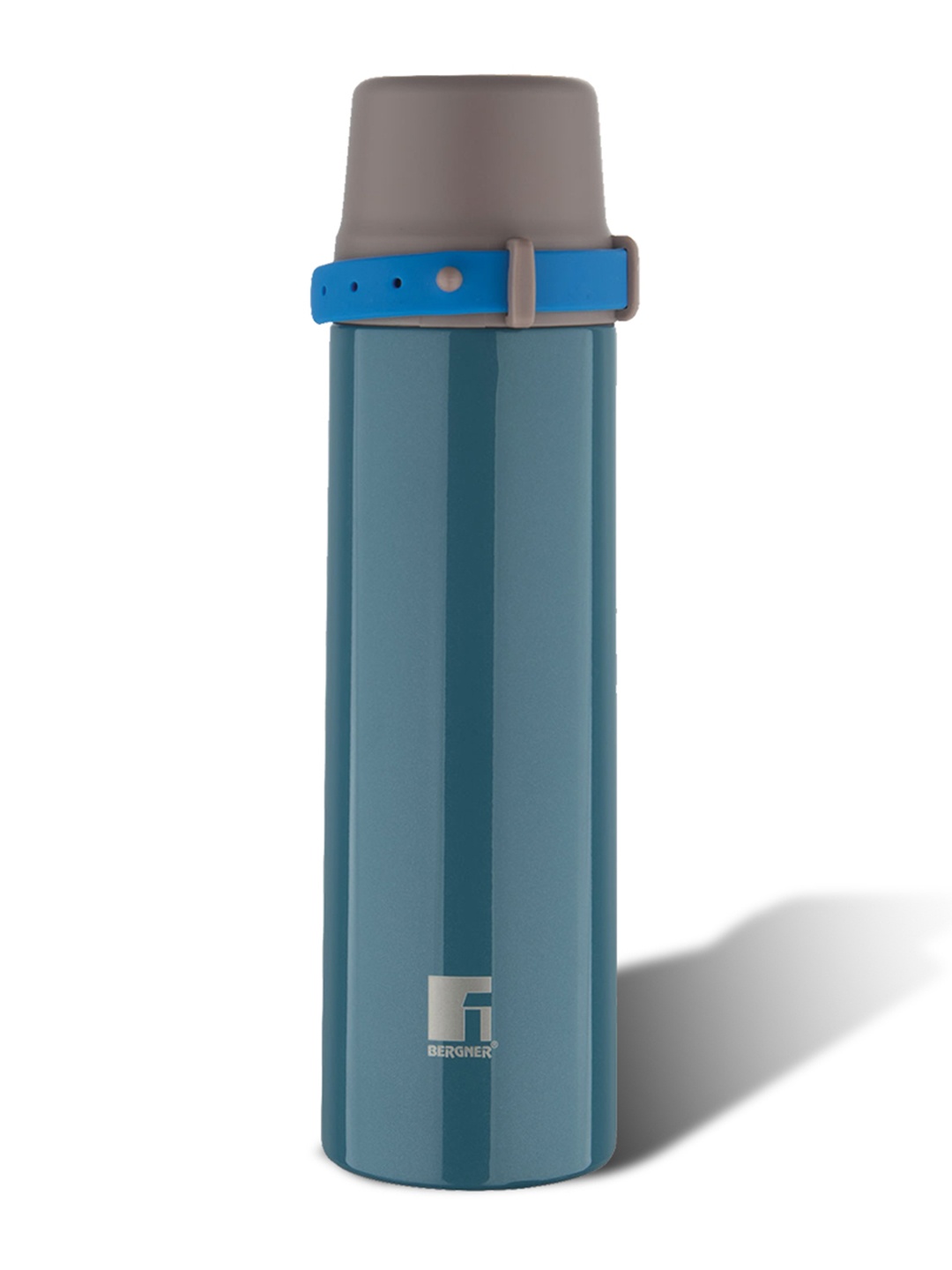 

BERGNER Green & Grey Stainless Steel Flask Water Bottle 500ml