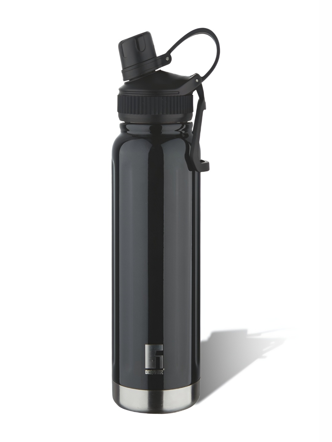 

BERGNER Black Stainless Steel Flask Water Bottle 1.2 ltr