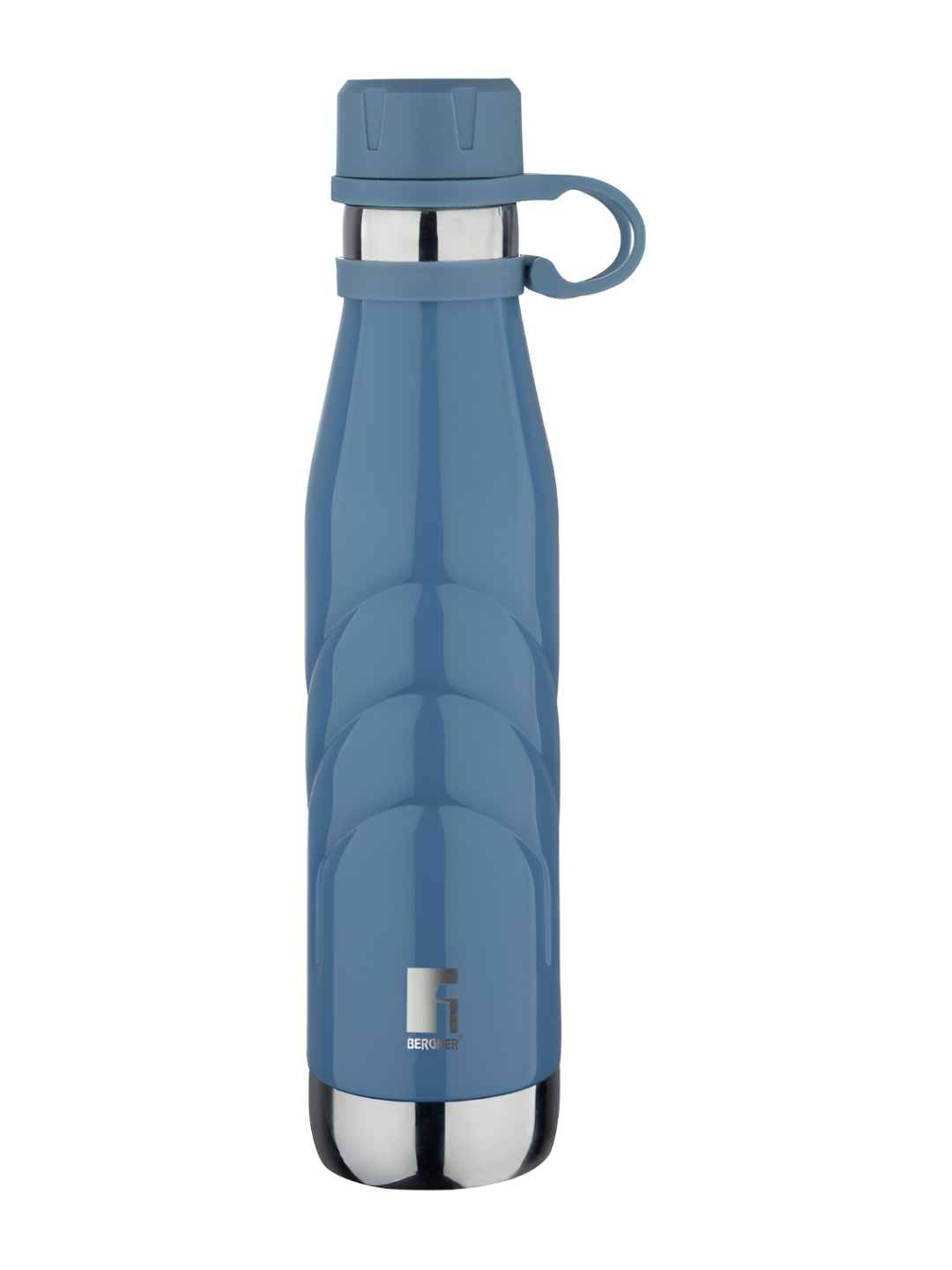 

BERGNER Blue & Silver Toned Stainless Steel Water Bottle 500 ml