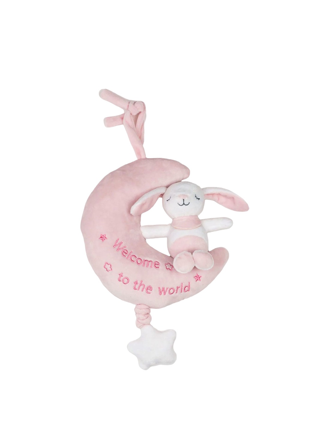 

Baby Moo Infants Girls Musical Pulling Soft Toy, Pink