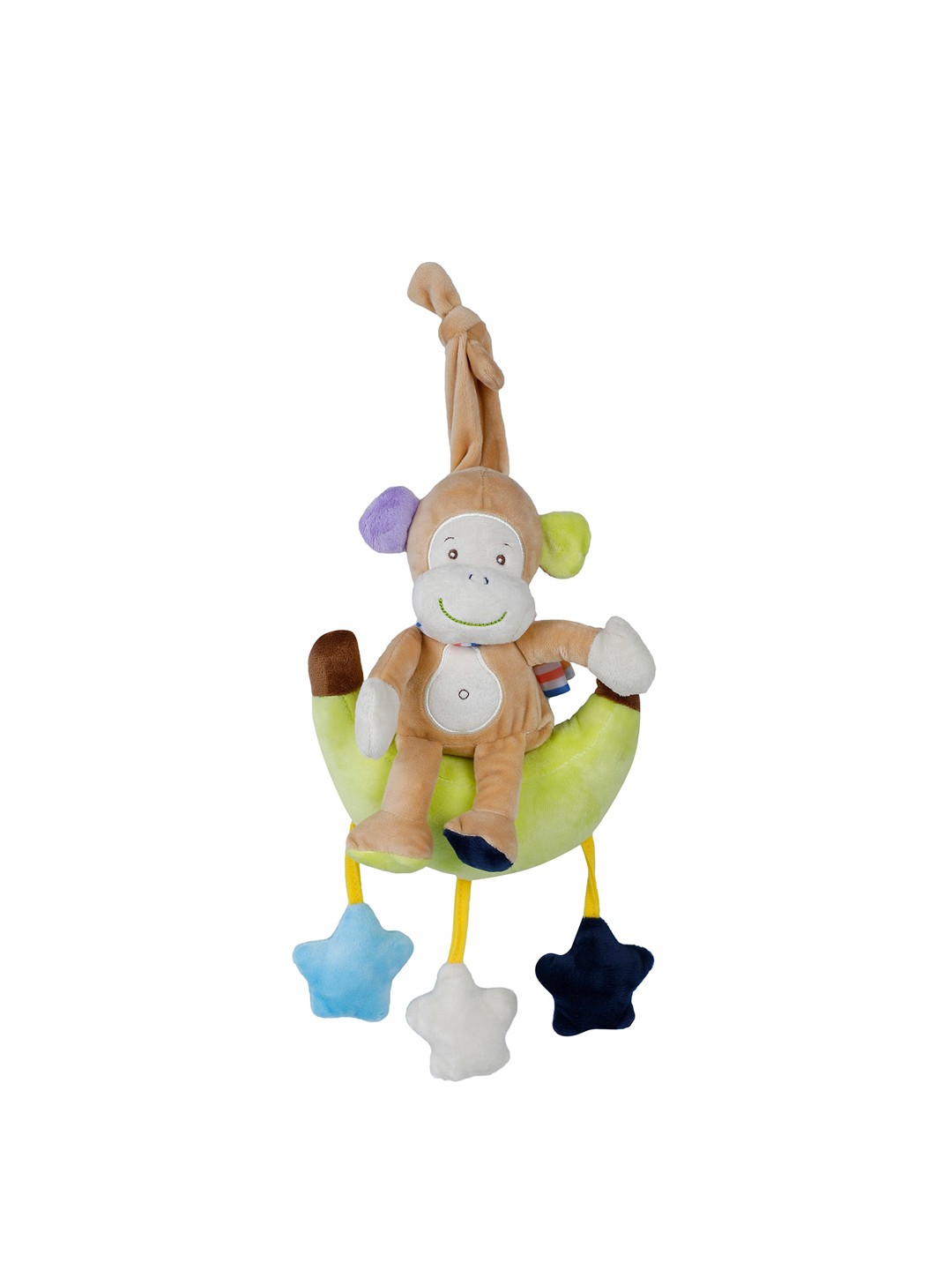 

Baby Moo Infants Musical Pulling Soft Toy, Green