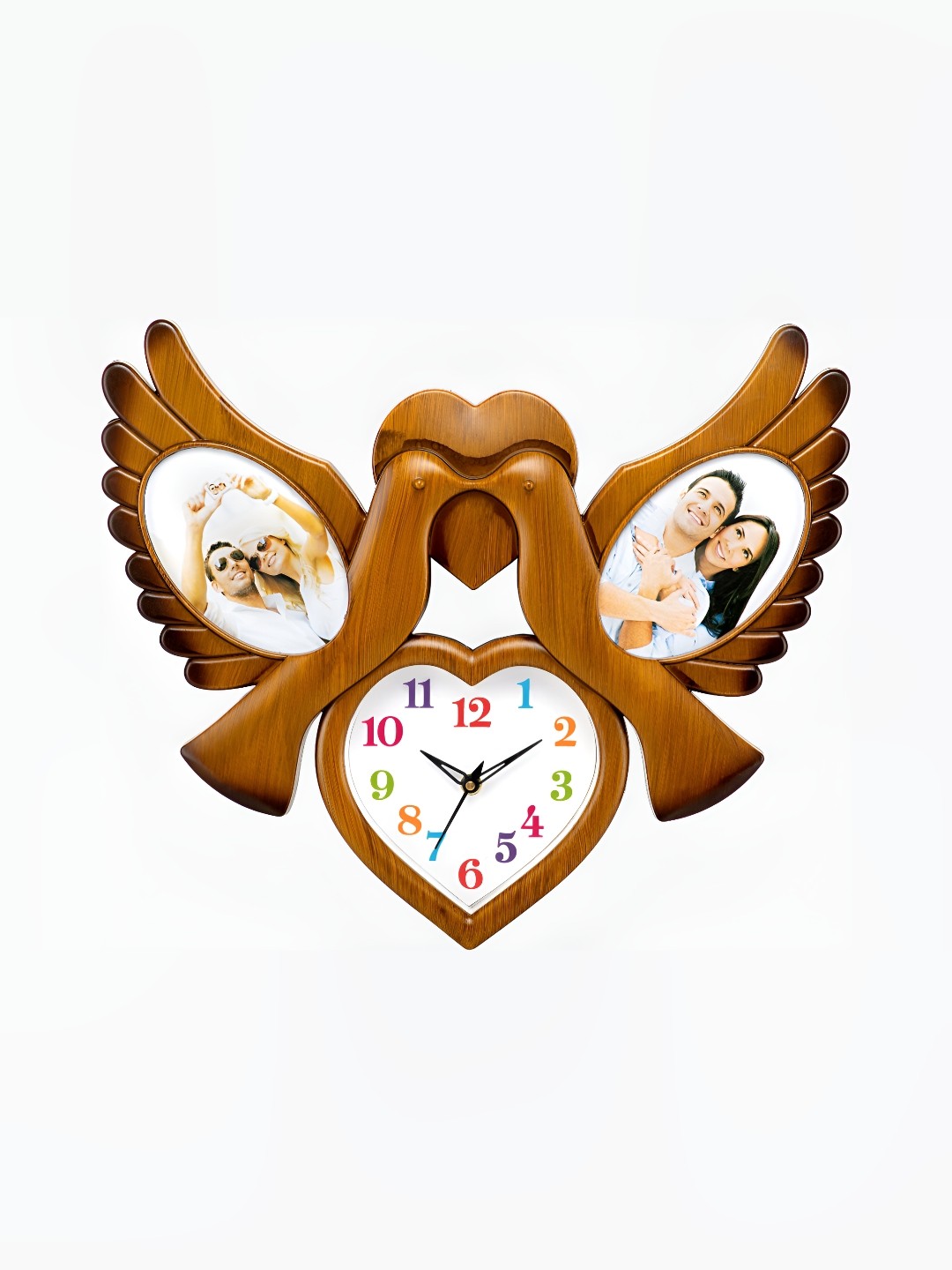 

Attractionz Beige & White Printed Abstract Acrylic Contemporary Wall Clock