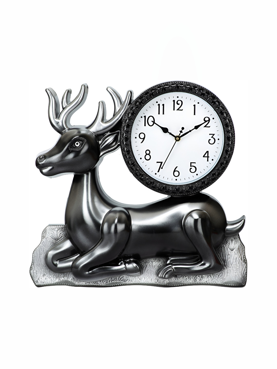 

Attractionz Black and White Analogue Contemporary Wall Clock