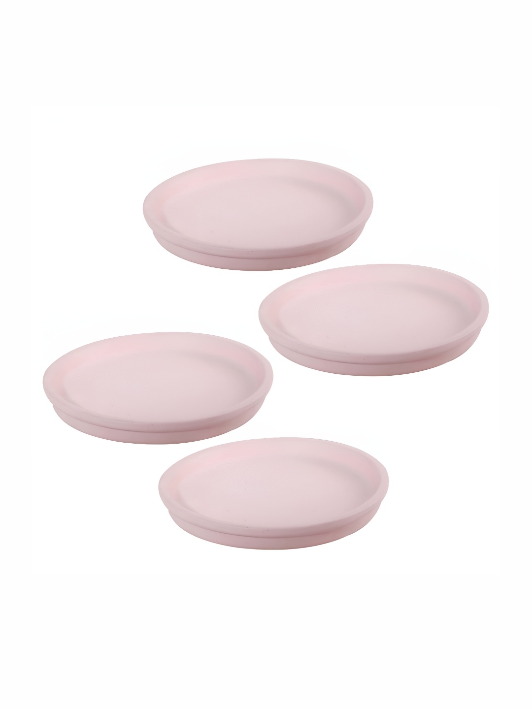 

LASAKI Lavender 4Pcs Ceramic Circular Plate Planters