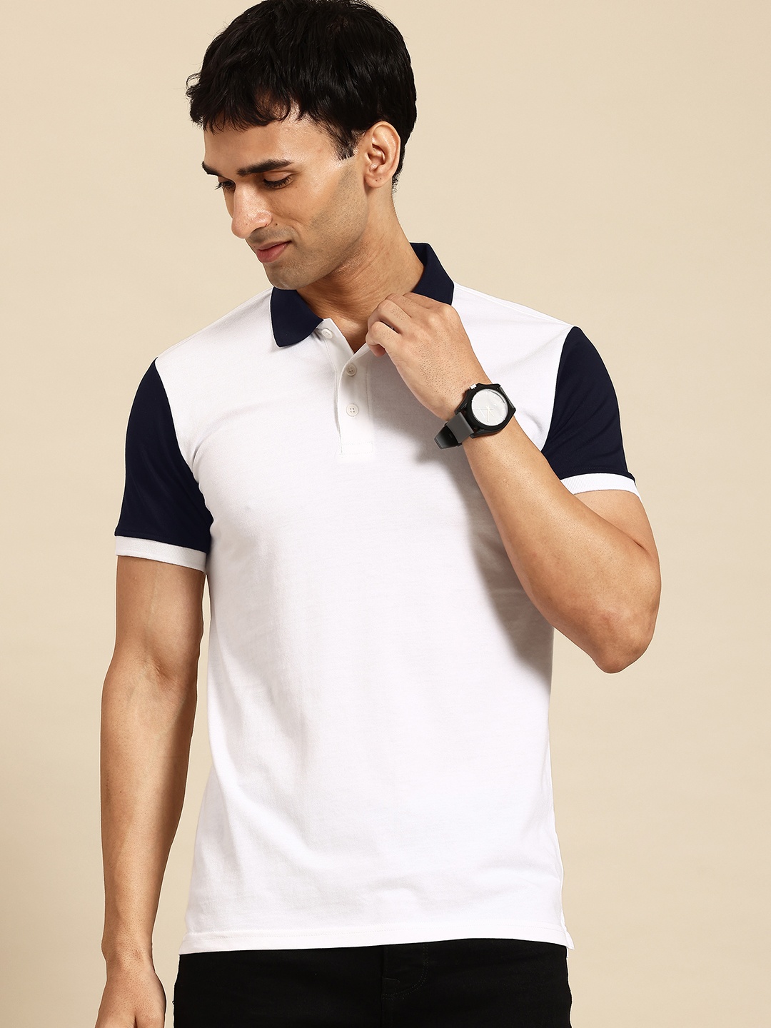 

United Colors of Benetton Polo Collar T-shirt, White