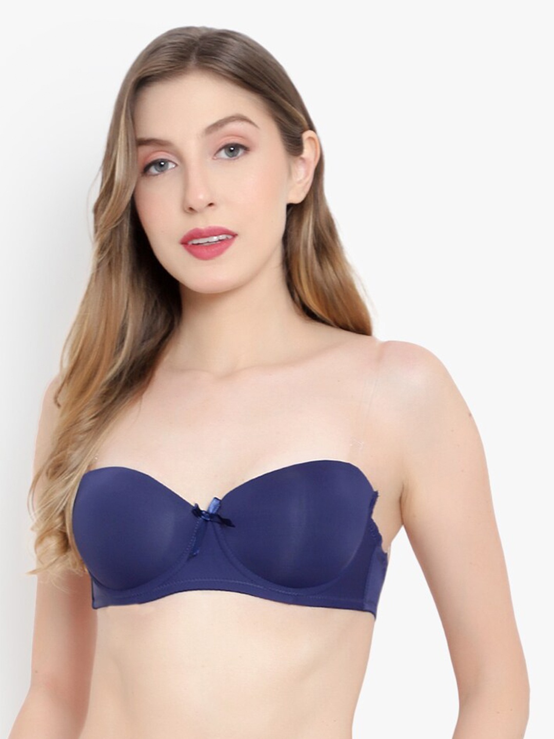 

BRACHY Medium Coverage Underwired Heavily Padded Bra, Blue