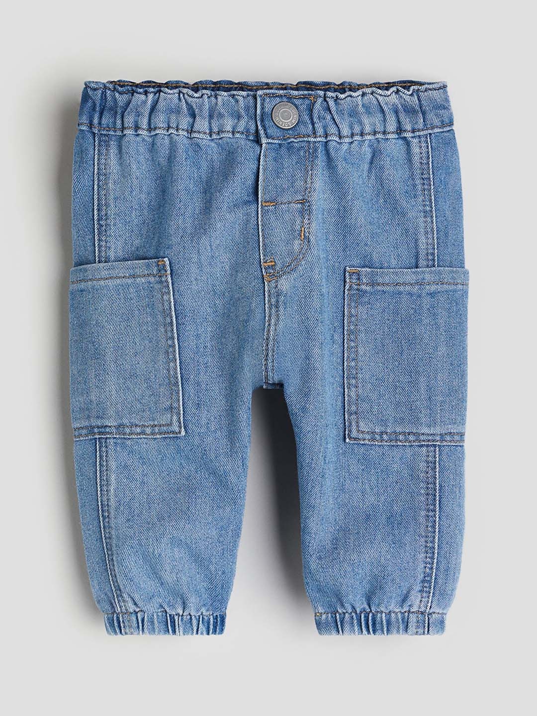 

H&M Boys Patch Pocket Jeans, Blue
