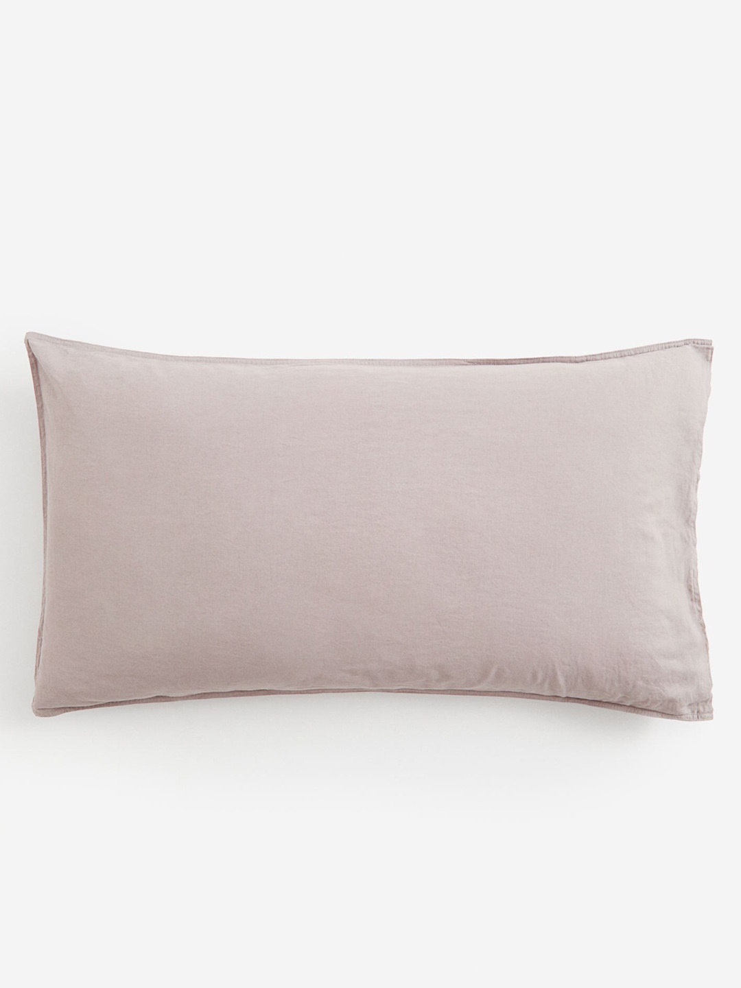 

H&M Beige Washed Linen-Blend Pillowcase