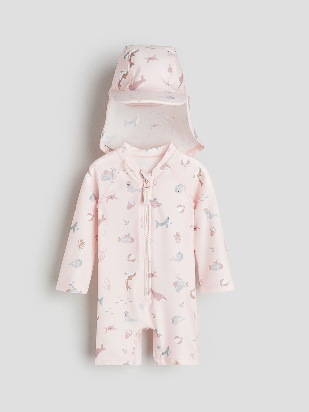 

H&M UPF 50 Sun Protection Set, Pink