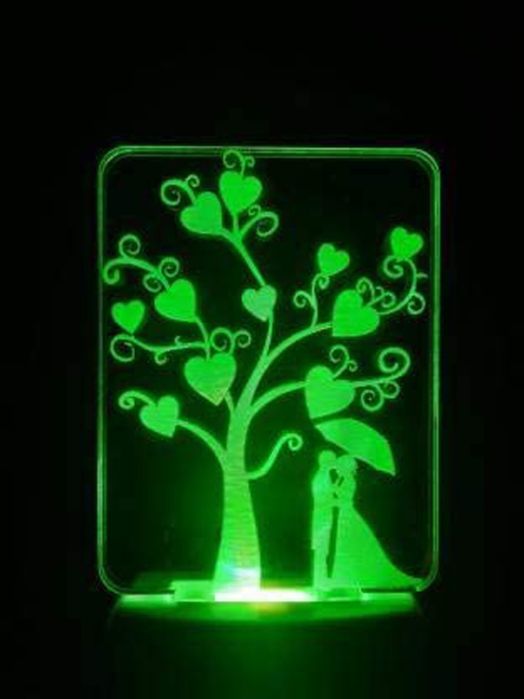

NMII Blue & Green Printed Acrylic Table Lamps
