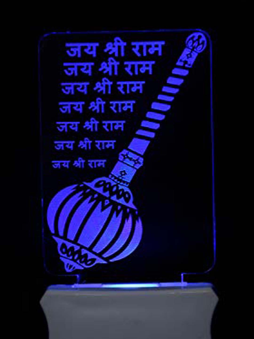 

NMII White & Blue Printed Acrylic wall Lamps