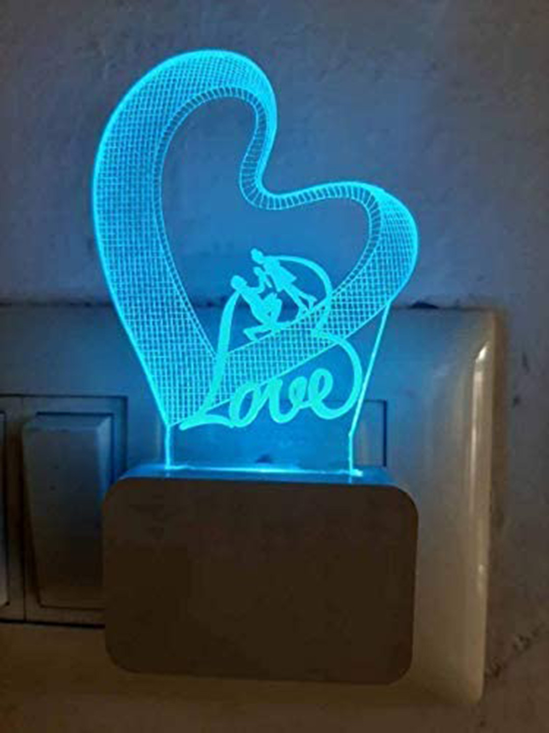 

NMII White Abstract Shaped Table Lamps