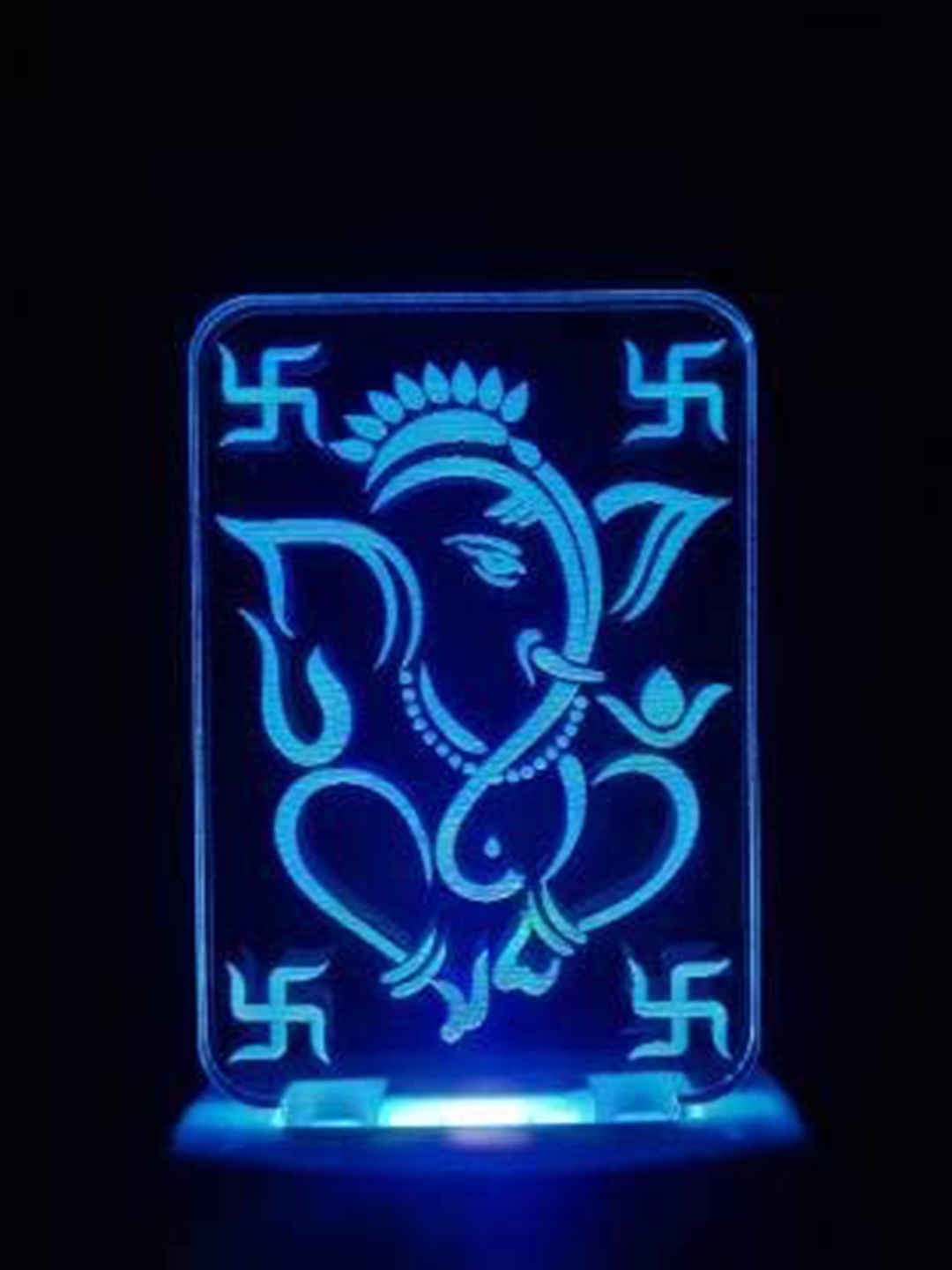 

NMII Blue & Green Printed Acrylic Table Lamps