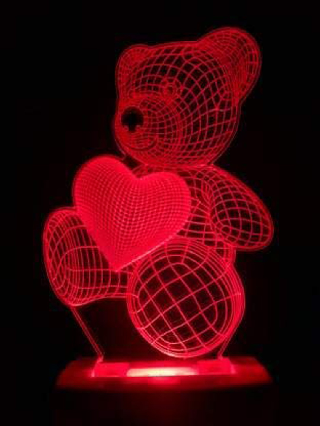 

NMII Red & Green Printed Acrylic Wall Lamps