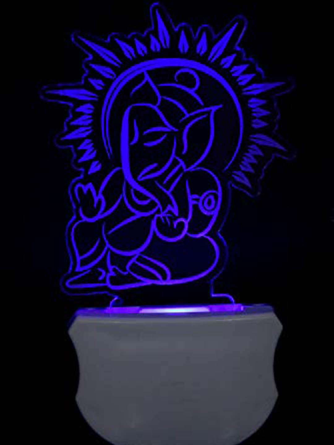 

NMII Transparent & White Abstract Shaped Table Lamps