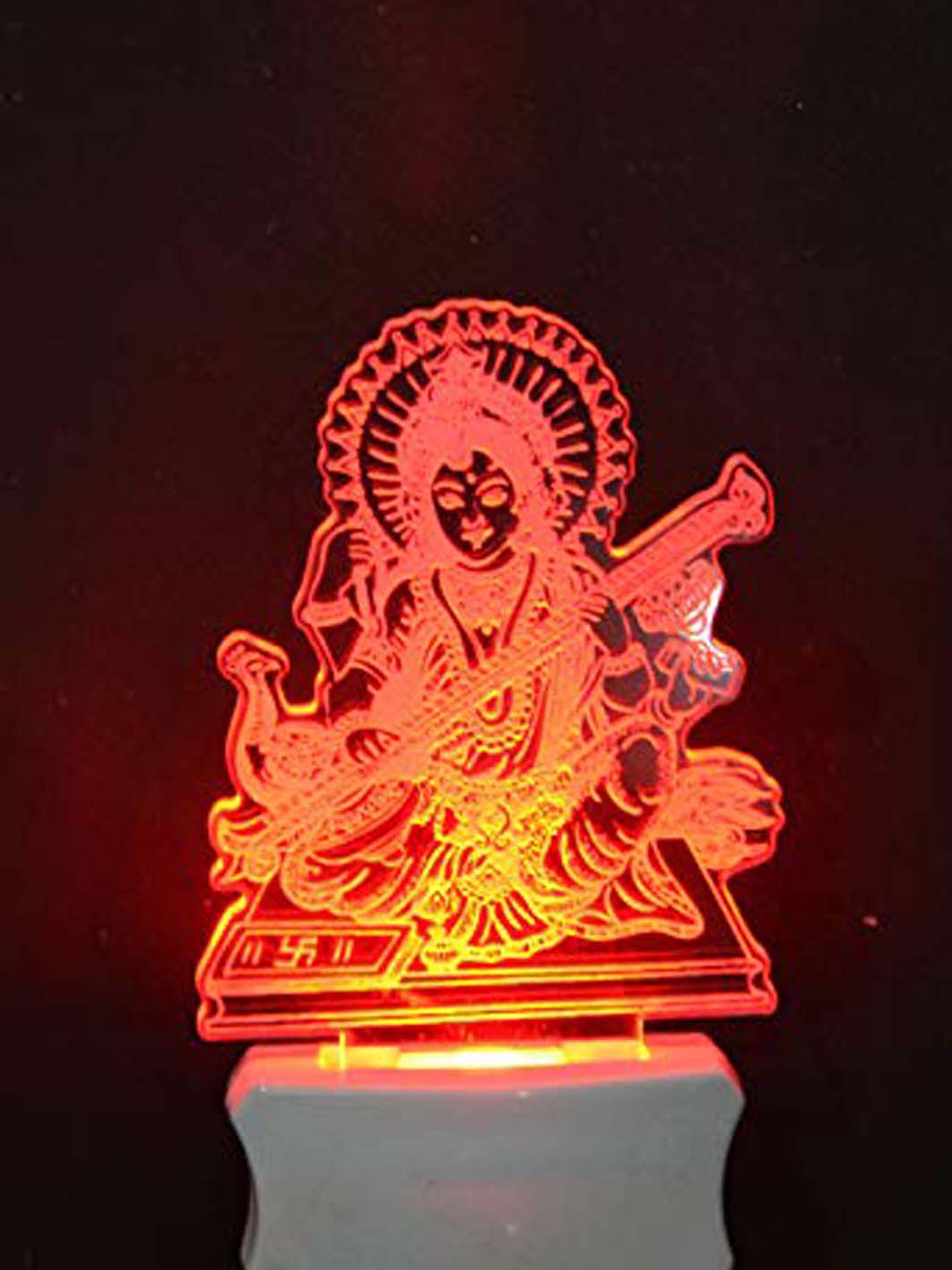 

NMII Blue & Red Printed Acrylic Table Lamps