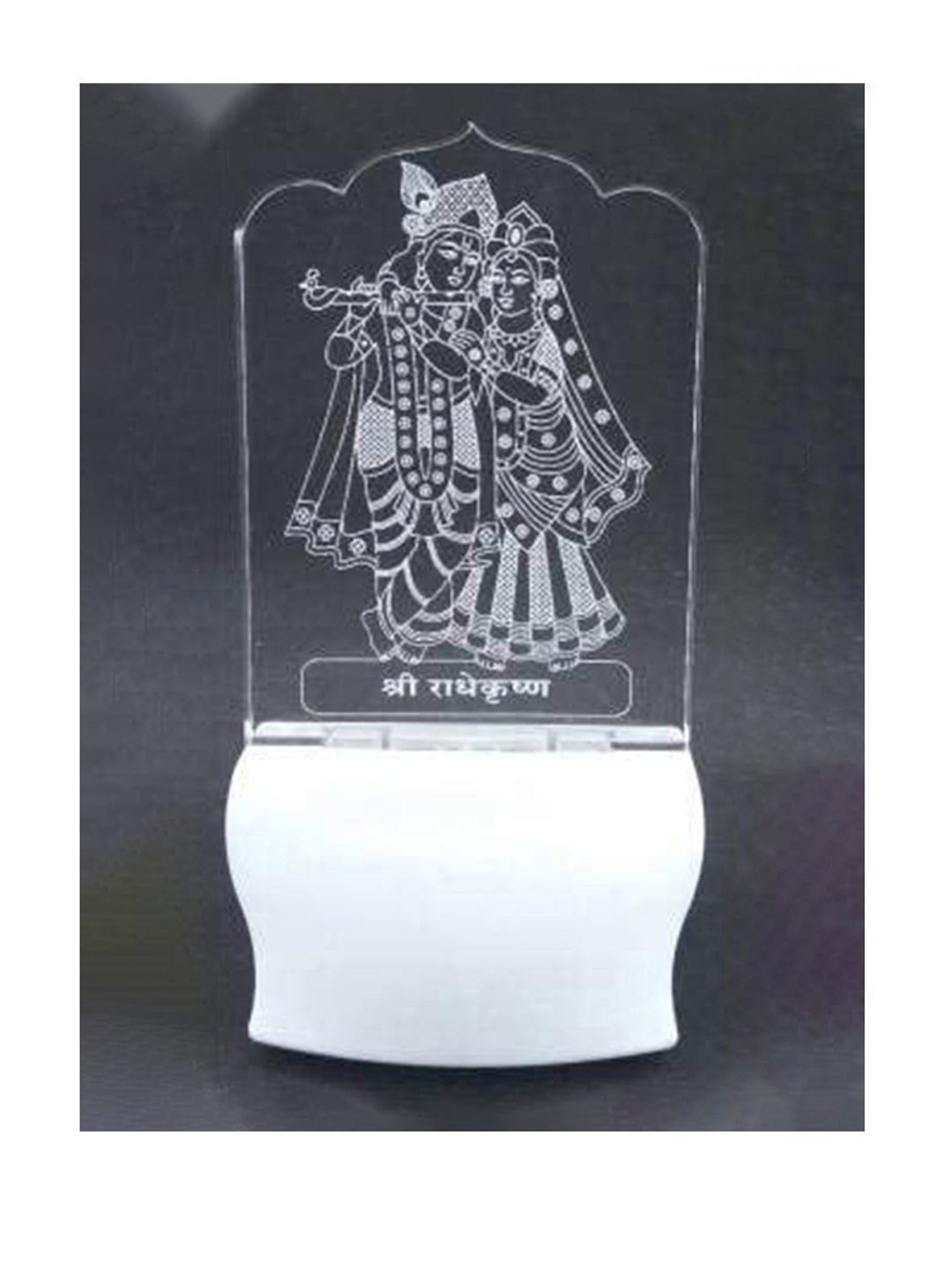 

NMII Transparent & White Printed Acrylic Wall Lamps