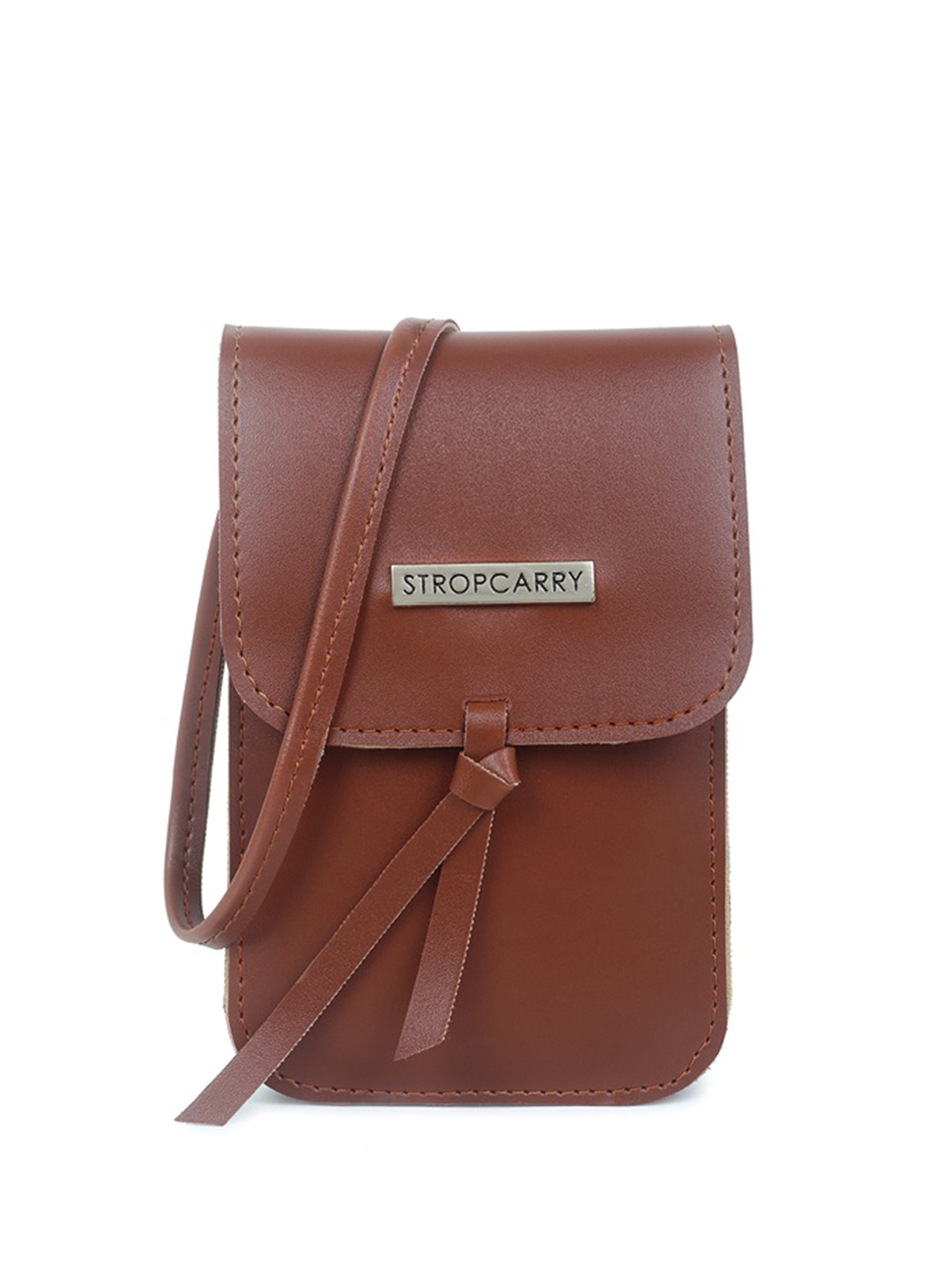 

Stropcarry Structured Mobile Pouch, Tan