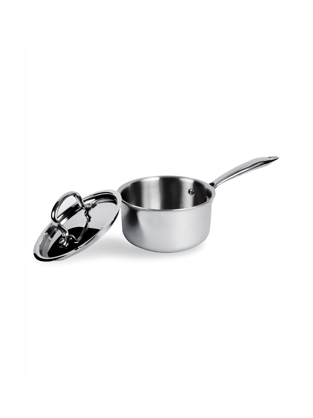 

USHA SHRIRAM Stainless Steel Sauce Pan With Lid 1.4 L, Silver