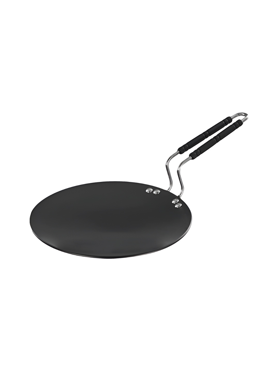

USHA SHRIRAM Black Hard Anodized Aluminium Roti Tava With Handle