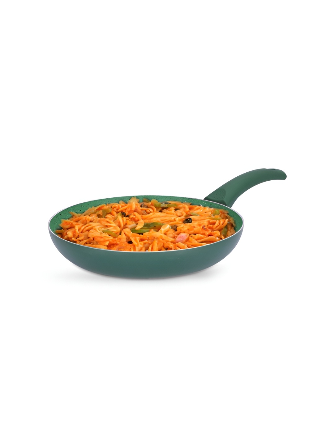 

USHA SHRIRAM Green Non Stick Frying Fry Pan