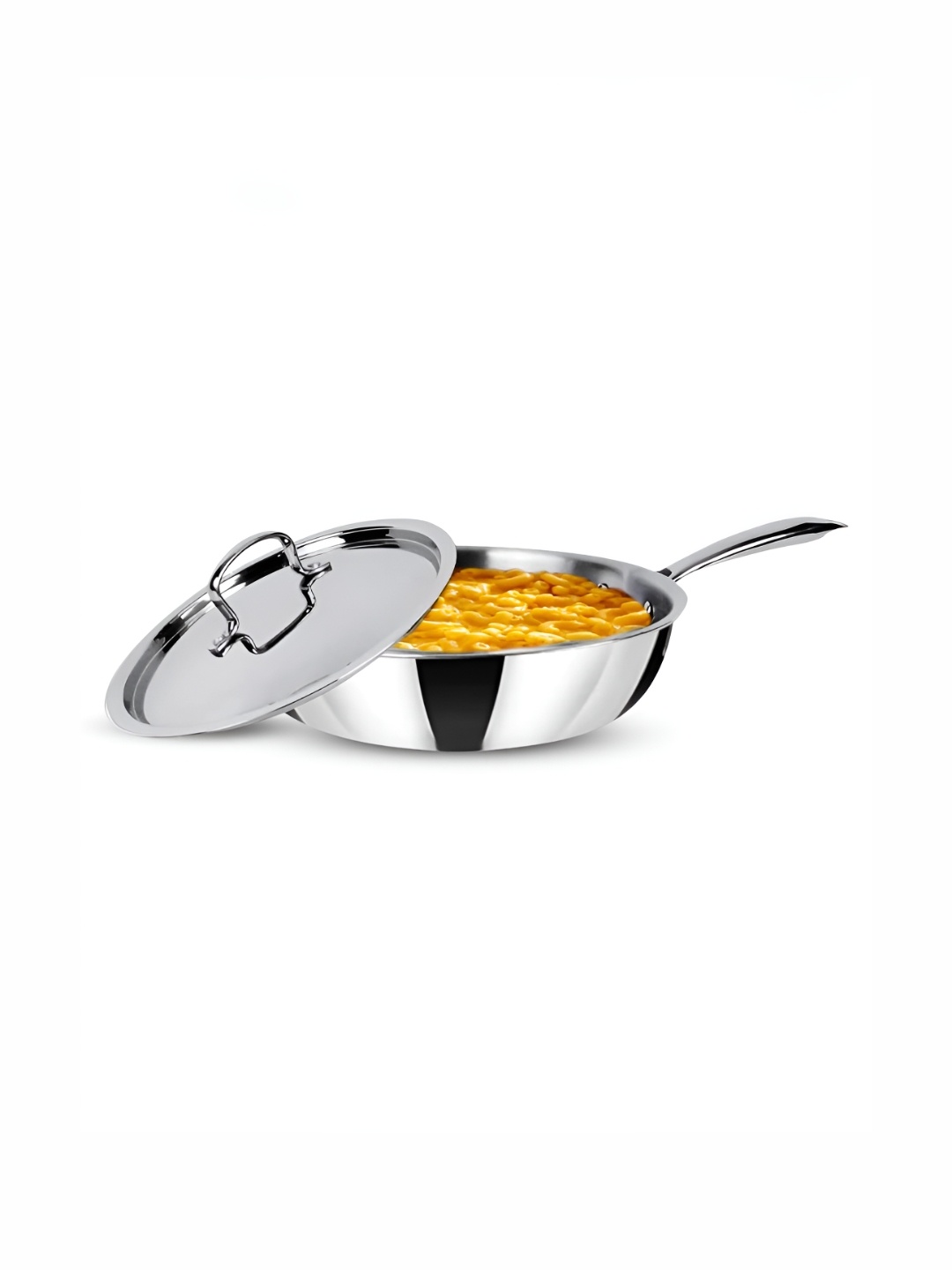 

USHA SHRIRAM Steel Induction Base Frying Pan