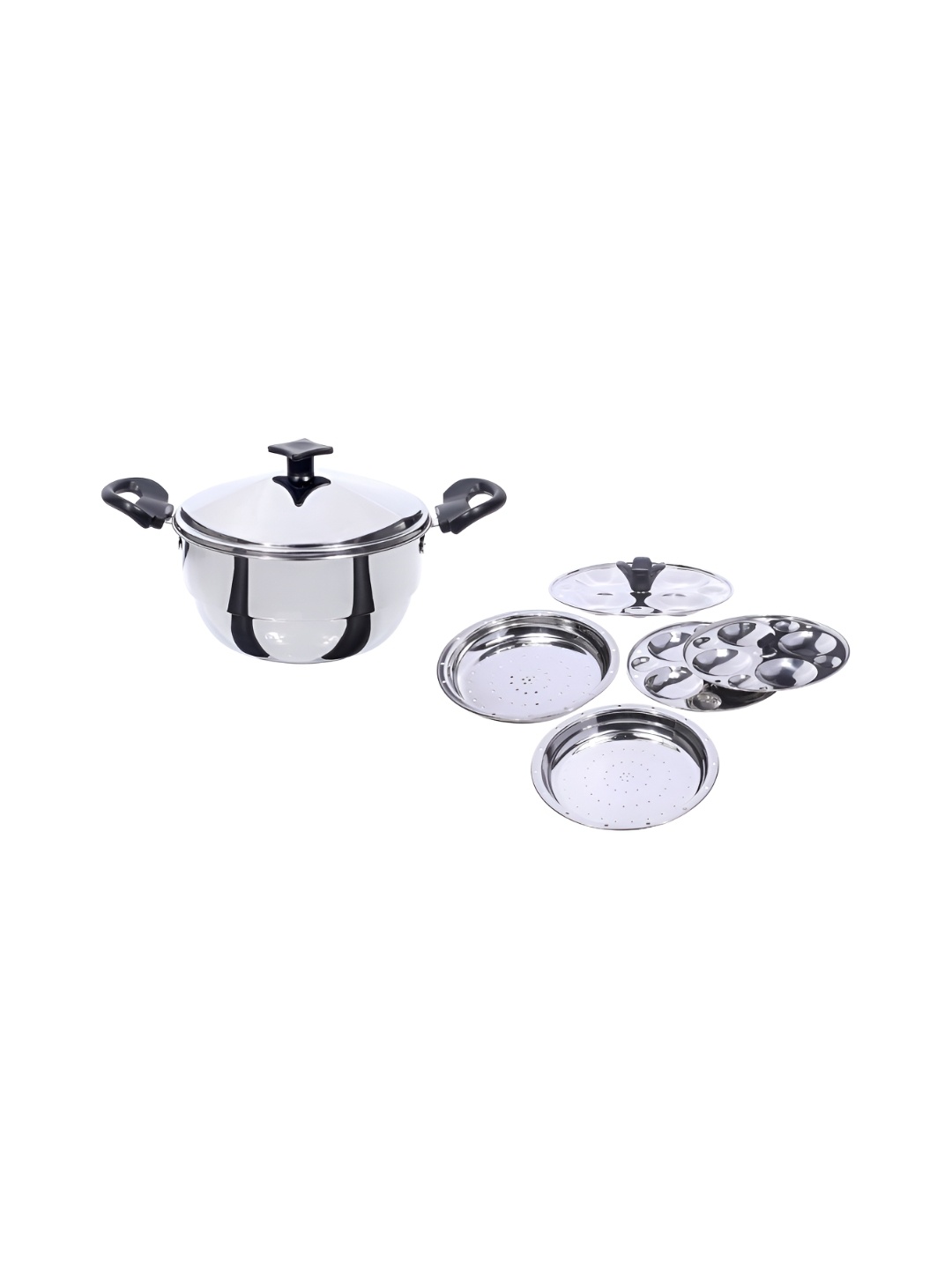 

USHA SHRIRAM 5-in-1 Stainless Steel Idli Kadai
