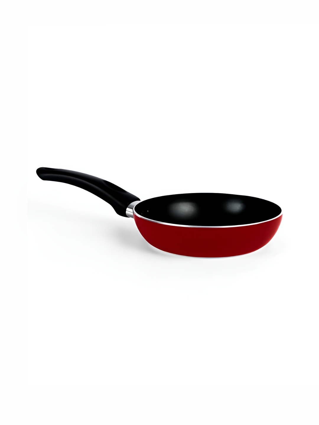 

USHA SHRIRAM Red & Black Induction Base Non-Stick Frying Pan