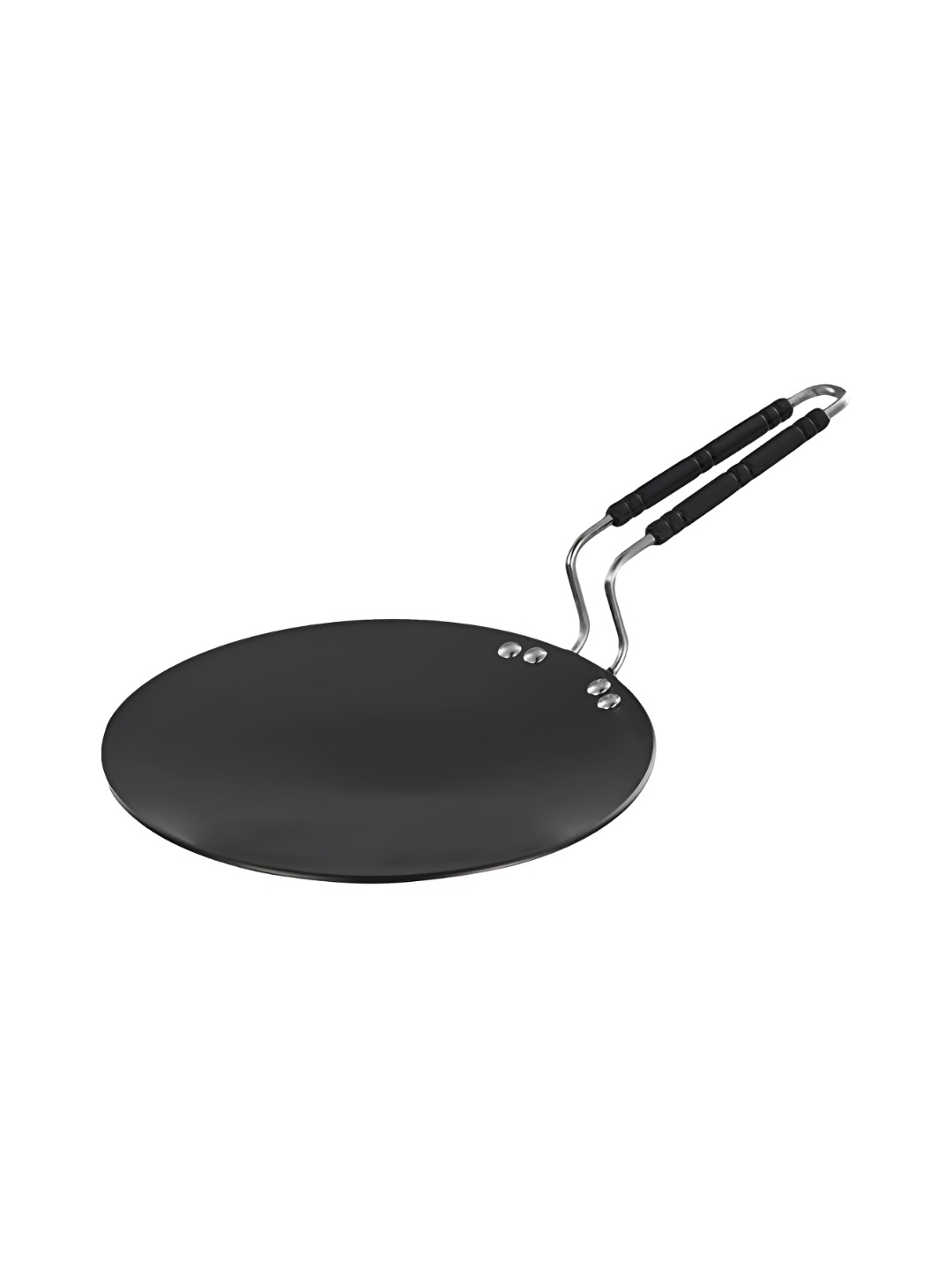 

USHA SHRIRAM Black Aluminum Dishwasher Safe Tawa with Handle