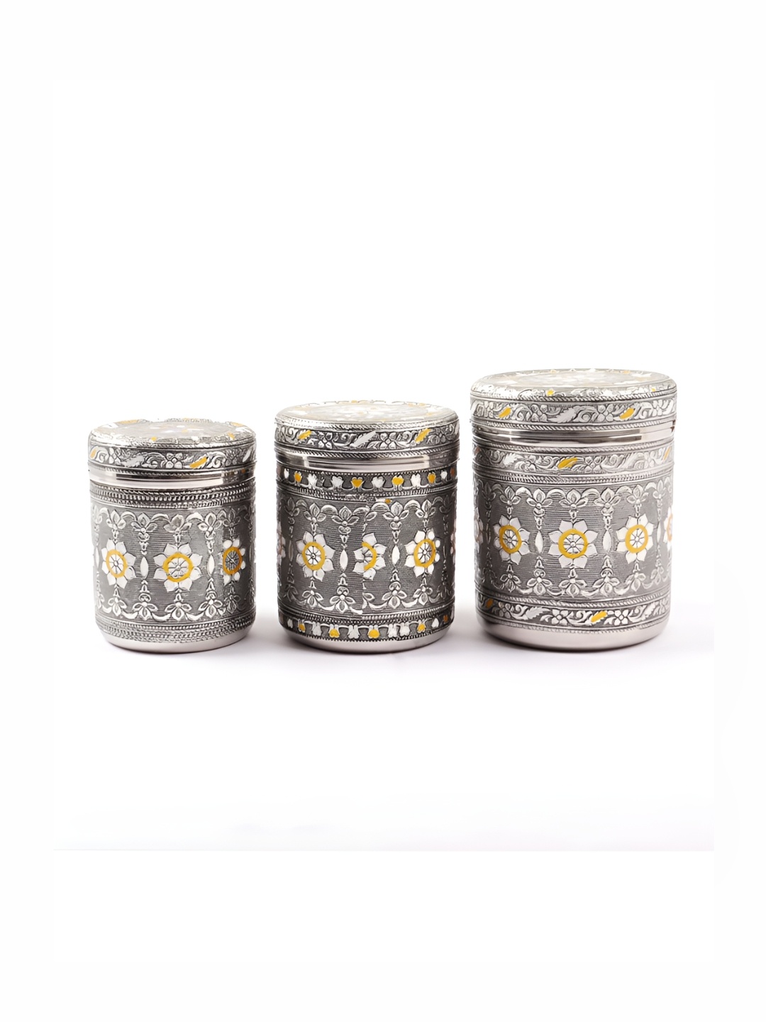 

USHA SHRIRAM Silver-Toned Stainless Steel Dishwasher Safe Core