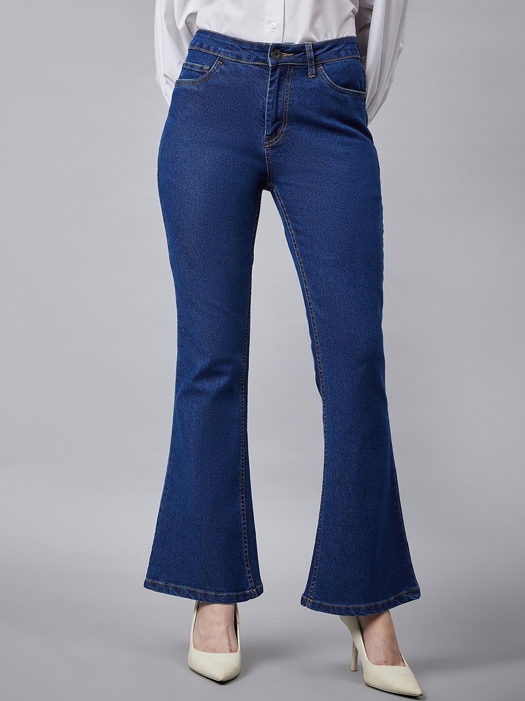 

Chemistry Women Comfort Bootcut Stretchable Jeans, Blue